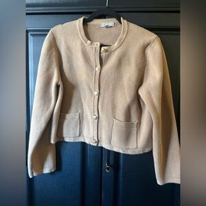 J. Crew Camel Knit Sweater